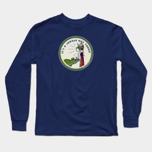 Jungle Jokes (green) Long Sleeve T-Shirt